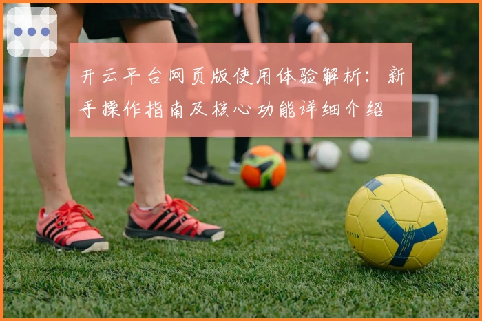 开云平台网页版使用体验解析：新手操作指南及核心功能详细介绍